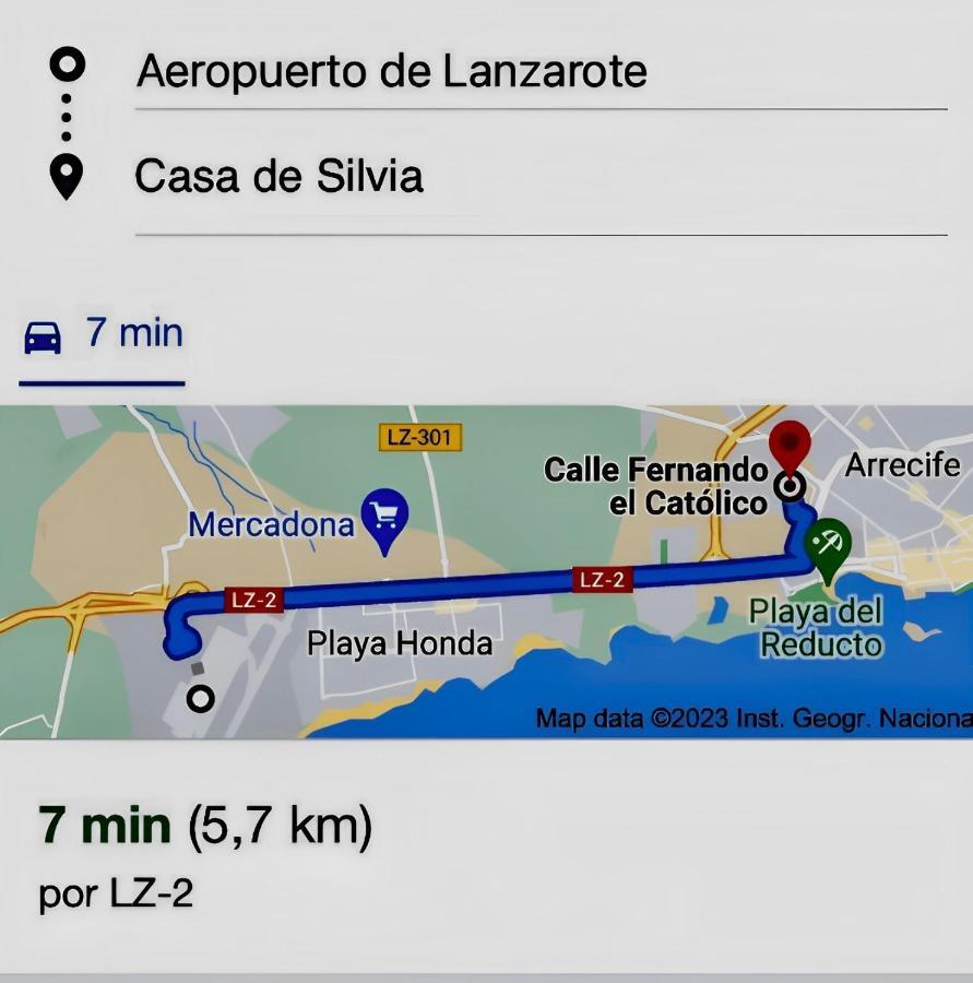 Casa De Silvia Apartman Arrecife Kültér fotó